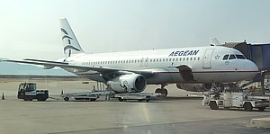 Aegean Airlines A319 Athens