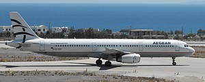 Aegean Airlines A321 Mykanos