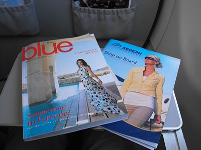 Aegean Airlines Inflight Magazine Blue