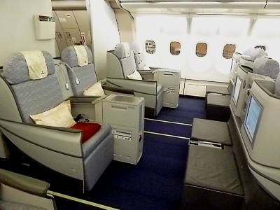 Air China Business Class 747