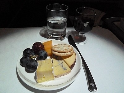 Air China inflight meals Business Class - July 2013