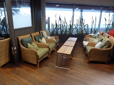 Melbourne Air New Zealand Koru Club Business Lounge June 2011