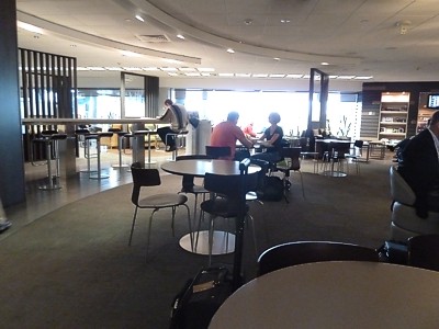 Melbourne Air New Zealand Koru Club Business Lounge June 2011