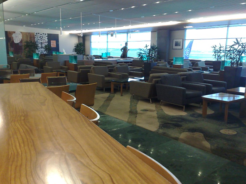 Air New Zealand Lounge in Sydney Nov 2009