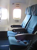 Boeing 737-300 seat Sept 2005