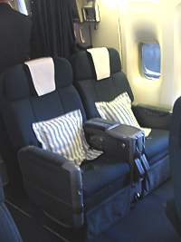 Boeing 747-400 Business class Sept 2005