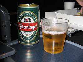 A Picture of AirNZ beer Aug 2005