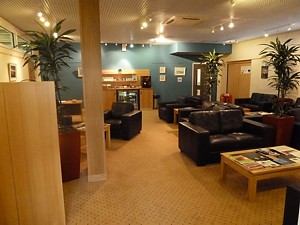 Air Southwest Newquay Business Class Lounge Jan 2011