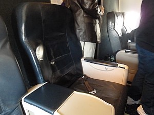 Alaska Airlines Economy Class seats