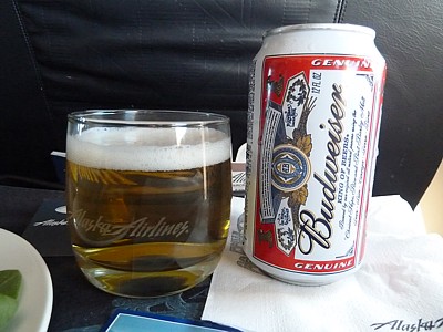 Alaska Airlines Budweiser