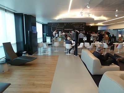 Alitalia Dolce Vita lounge Rome