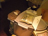 Asiana Boeing 777 economy cabin March 2009