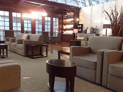 Incheon Main Concourse Asiana First Class lounge March 2009
