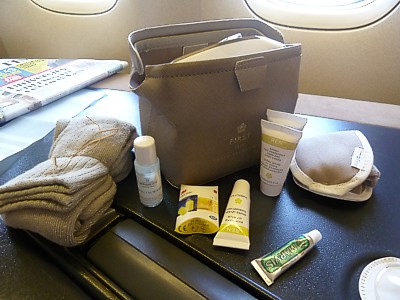 British Airways First Class Amenity Kit Nov 2011