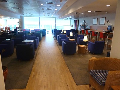 Istanbul British Airways Terraces Business Class Lounge June 2011