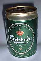 A Picture of a tin of Carlsberg
