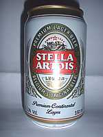 A Picture of a can of Stella