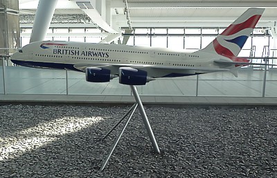 British Airways A380 LHR Nov 2011