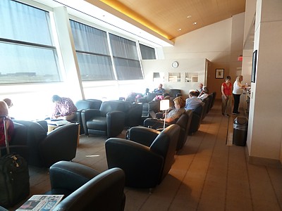 British Airways Dallas Lounge DFW Aug 2011