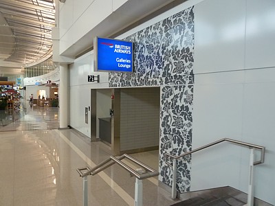 British Airways Washington Lounge IAD Aug 2012