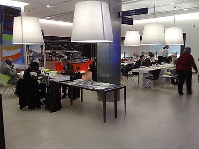 British Airways Terminal 5 Galleries Arrivals lounge Jan 2011