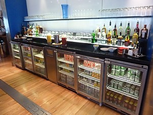 British Airways Gatwick LGW Terraces Business Class lounge Jan 2011