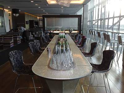 LHR T5 Galleries North British Airways Business Class Lounge July 2008