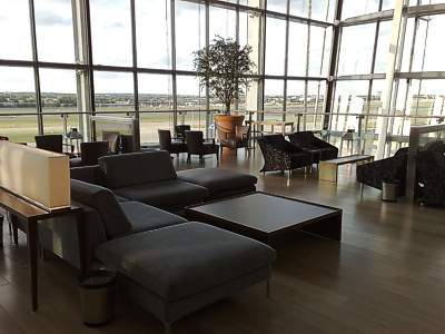 LHR T5 Galleries North British Airways Business Class Lounge July 2008