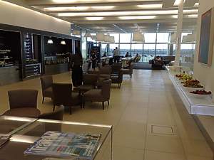 LHR T5 Galleries North British Airways Business Class Lounge July 2008