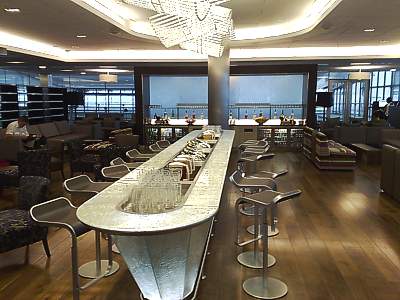 British Airways Business Class lounge at London Heathrow