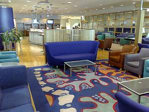 Milan MXP British Airways Terraces Business Class Lounge May 2008