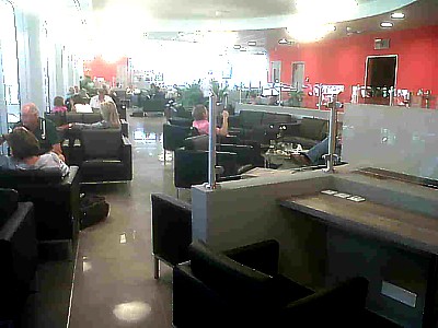 British Airways Lounge Nice May 2011