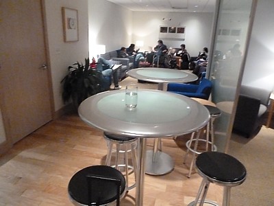 Chicago British Airways Terraces Business Class Lounge November 2011