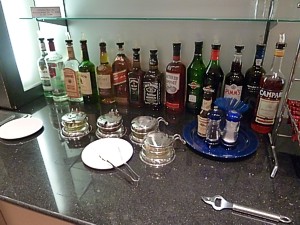 Chicago British Airways Terraces Business Class Lounge November 2011