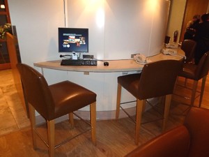 Chicago British Airways First Class Lounge November 2011