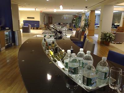 British Airways New York JFK Terraces business class Lounge Feb 2009