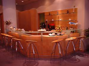 bmi Diamond Club lounge at LHR T1 International