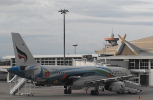 Bangkok Airways Airbus A320 at Chaing Mai CNX