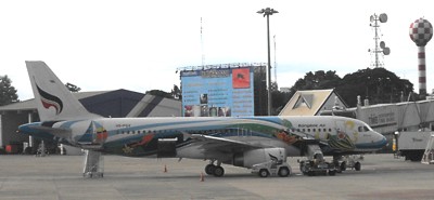 Bangkok Airways Airbus A320 at Chaing Mai CNX