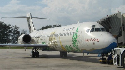 Bangkok Airways Boeing 717 at Phuket