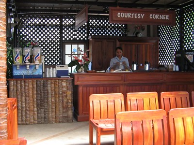 Koh Samui USM Bangkok Airways economy lounge