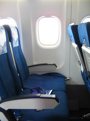 Bangkok Airways Airbus ATR72 seats Oct 2004