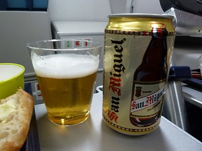 Cathay Pacific Inflight drink Jan 2011