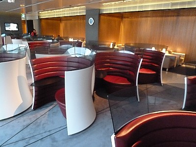 Cathay Pacific Hong Kong The Cabin lounge June 2011