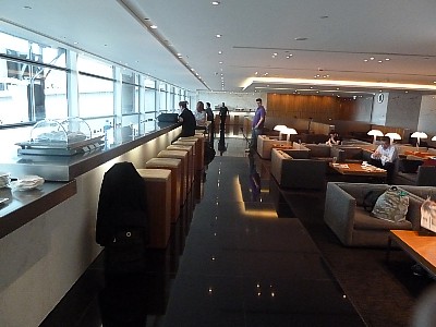 Cathay Pacific Hong Kong The Pier Business lounge June 2011