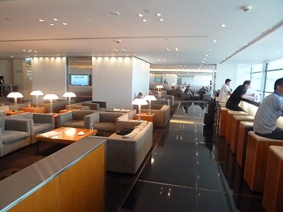 Cathay Pacific Hong Kong The Pier Business lounge June 2011