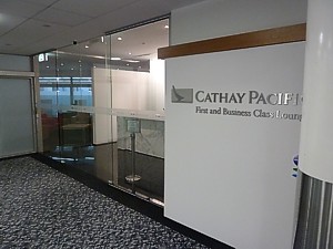 Cathay Pacific Melbourne lounge June 2011
