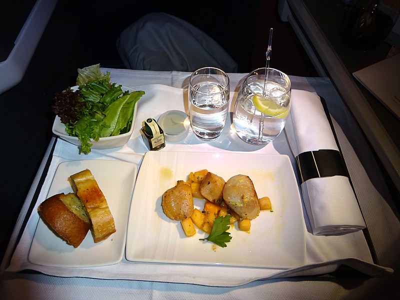 Cathay Pacific Inflight Meal Business Class Childs meal HKG SYD July 2016