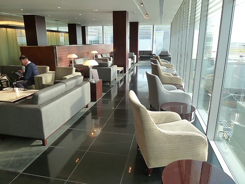 Cathay Pacific London LHR First class lounge