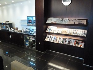 Cathay Pacific London LHR First class lounge